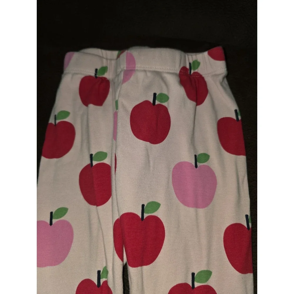 Gymboree back to school classroom cutie apple‎ top and leggings size 4t